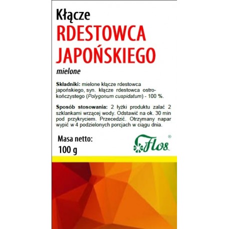 Rdestowiec Japoński (ostrokończysty) kłącze - FLOS