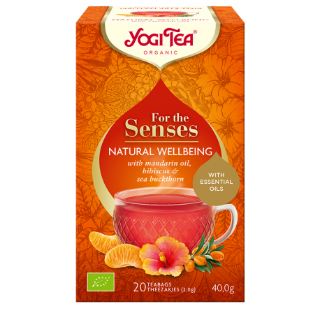 YOGI TEA - Natural Wellbeing - Szczęście z natury