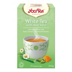 YOGI TEA - White Tea with Aloe Vera