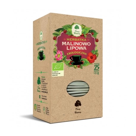 DARY NATURY - Herbatka Malinowo - Lipowa EKO