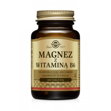 SOLGAR - Magnez z witaminą B6