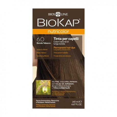 BIOKAP farba nr 6.0 tytoniowy blond