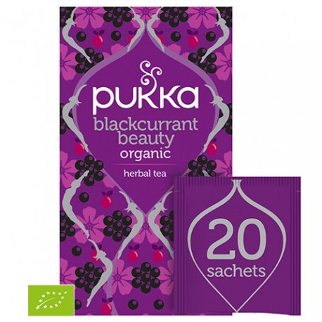 PUKKA - Herbata Blackcurrant Beauty BIO
