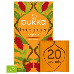 PUKKA - Herbata Three Ginger BIO