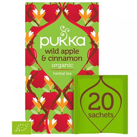PUKKA - Herbata Wild Apple & Cinnamon BIO