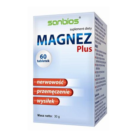 Magnez Plus 60tabl./SANBIOS/